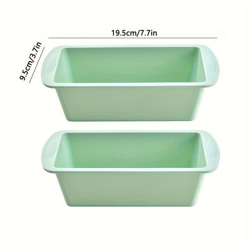 NonStick Silicone Loaf Pans for Easy Baking