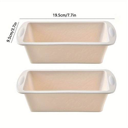 NonStick Silicone Loaf Pans for Easy Baking